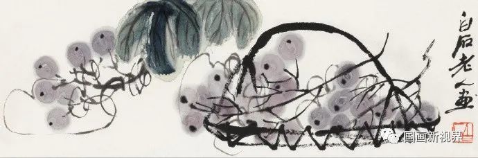 齐白石|一果一篮一世界！