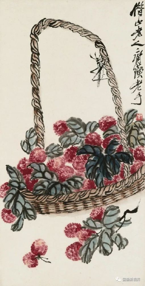 齐白石|一果一篮一世界！