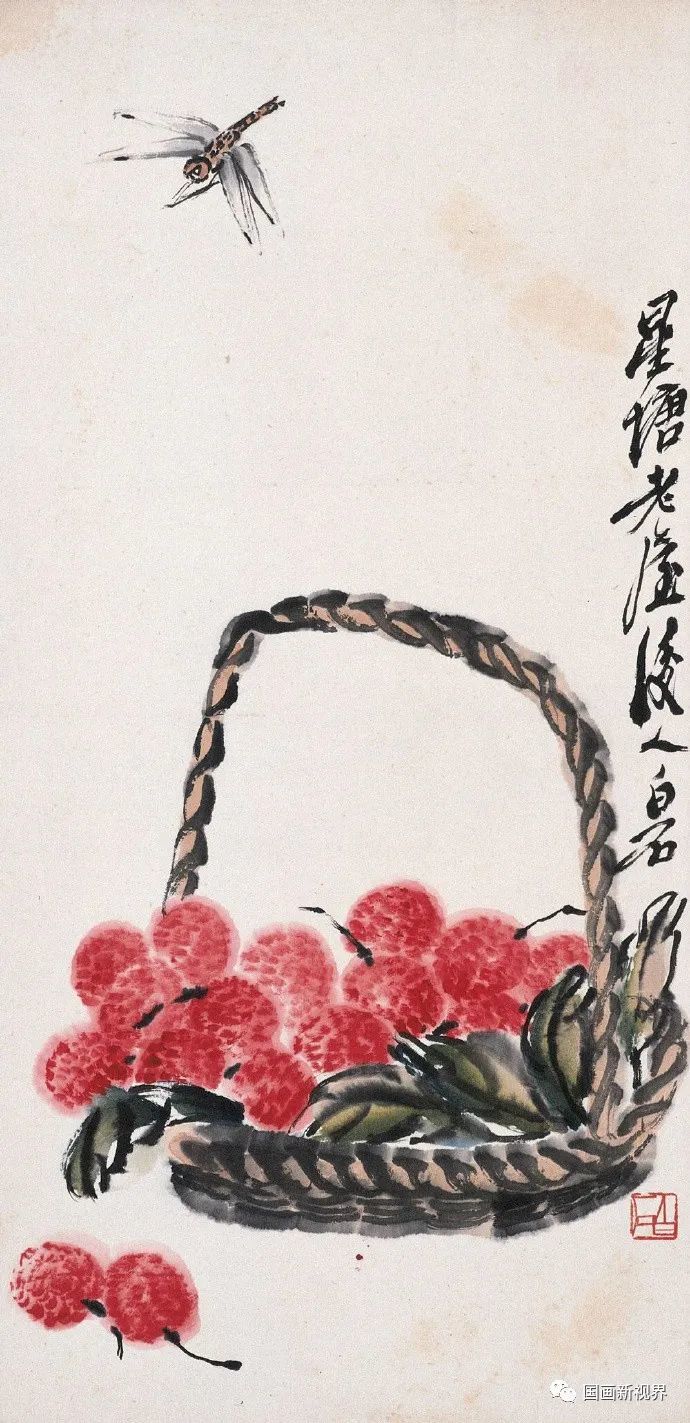 齐白石|一果一篮一世界！