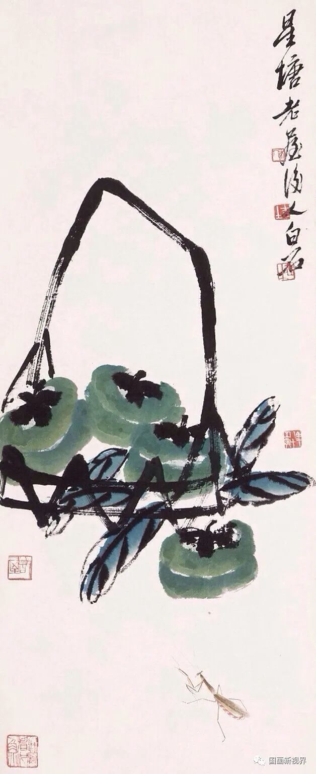 齐白石|一果一篮一世界！