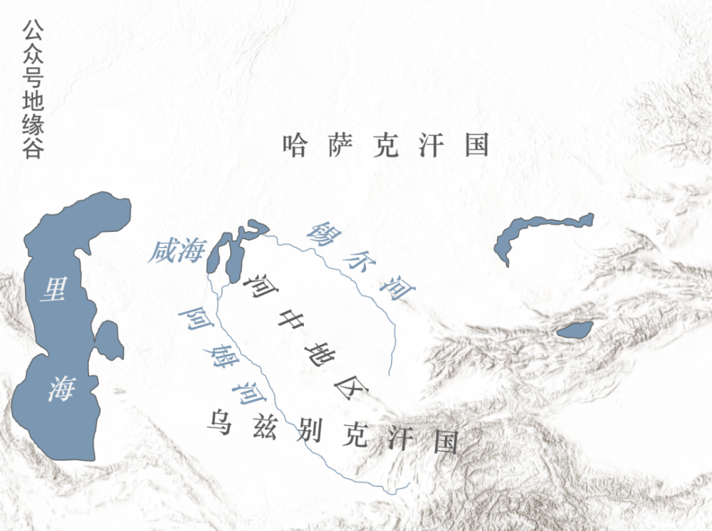 中亚虽大哈萨克斯坦独占一半