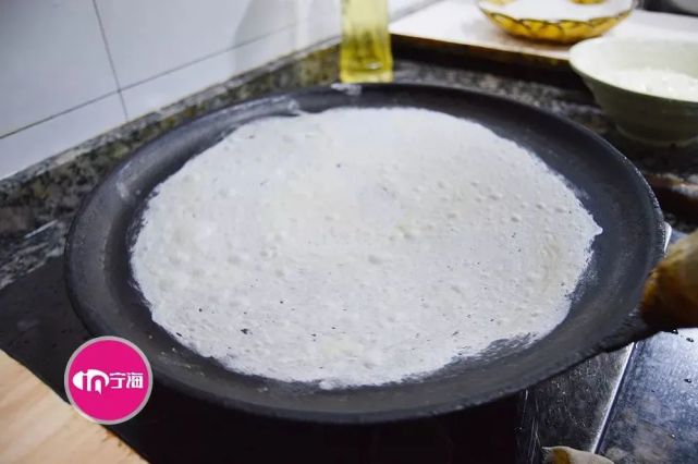 嚯像纸一样薄火了几代人宁海岔路特色麦糊头