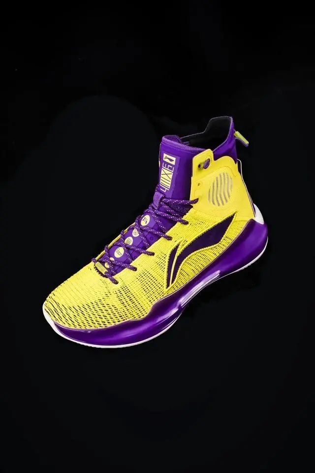 李宁驭帅 13 "湖人紫金"皮肤!版本!真顶配!