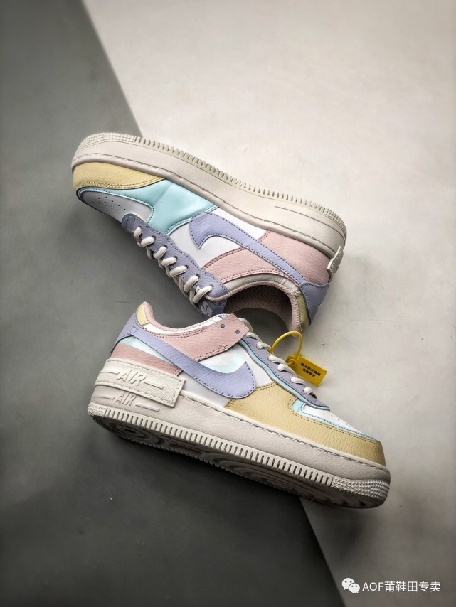 解构风小姐姐最爱af1shadow空军一号彩蛋配色开箱测评