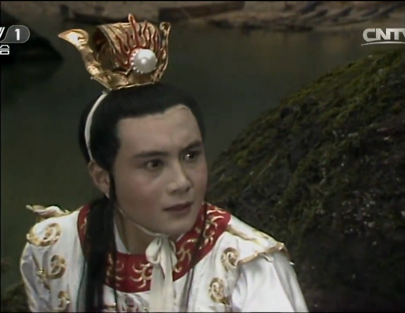 保唐僧》这一集中,不,甚至是整个《西游记》中最帅的帅哥小白龙王伯昭