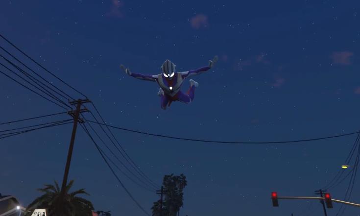 《gta5》奥特曼彩蛋乱入,迪迦被唤醒了!线上:就这?