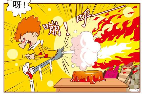 爆笑阿衰:阿衰家因为一个"屁",众人被意外烧焦,使人猝不及防,惨不忍睹