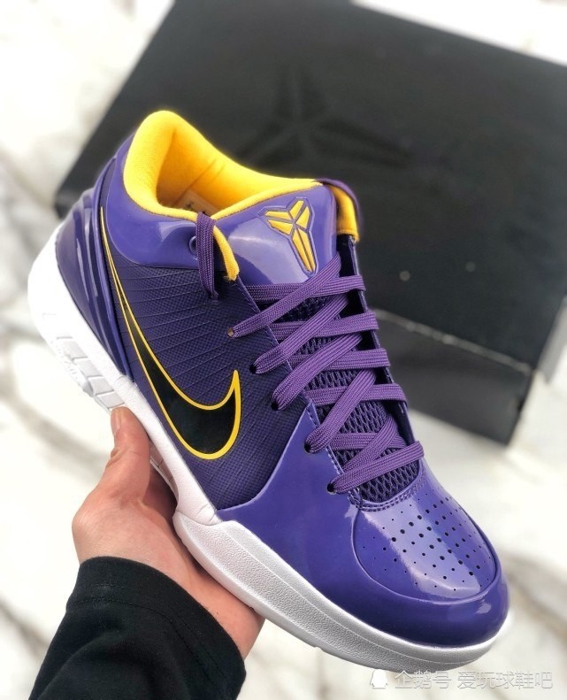 科比nikezoomkobe4科比4全新打造紫金王朝开箱