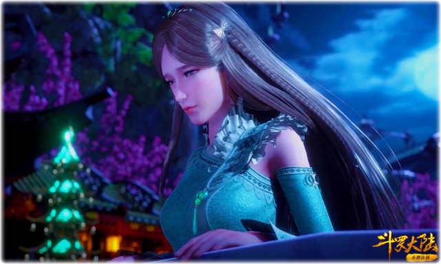 斗罗大陆109集:宁荣荣罕见"全身照",颜值好高,"月