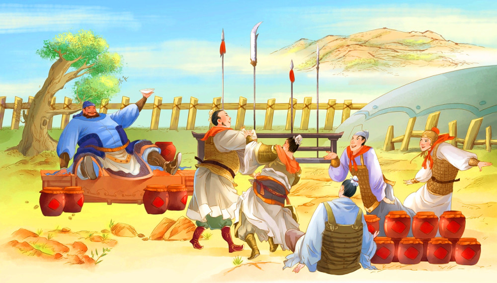 蒋琬喝得酩酊大醉刘备视察益州拖出去砍了诸葛亮让我来审