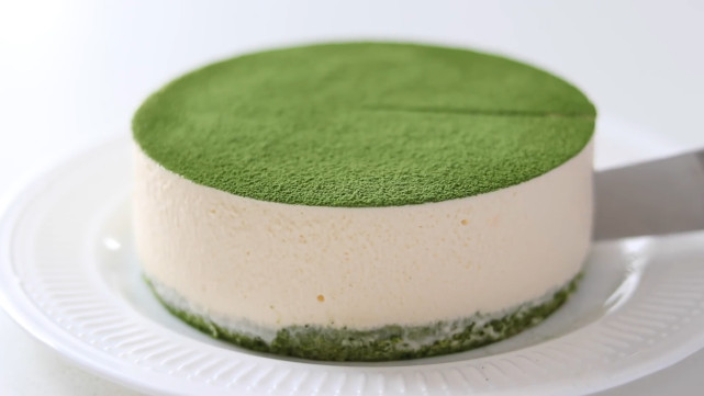 抹茶海绵蛋糕,好吃不贵,不需要烘焙技巧,配方制作方法都告诉你