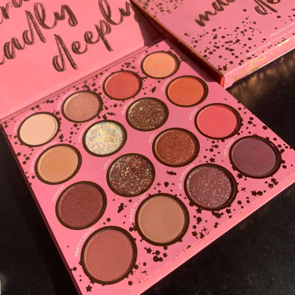 6盘粉色眼影推荐,夏天就要这样画呀