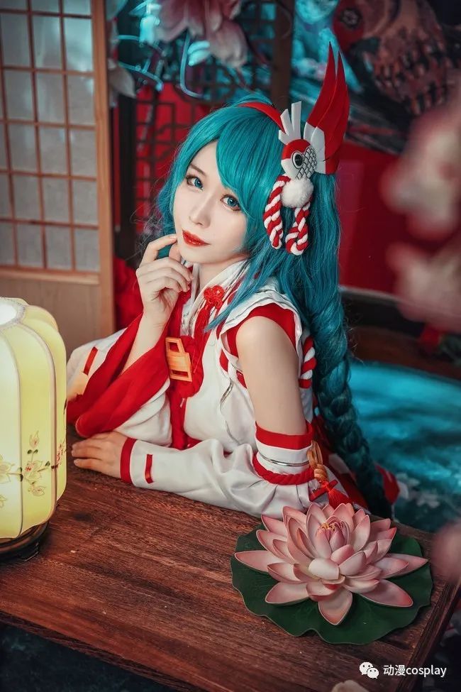 王者荣耀伊势巫女大乔cos