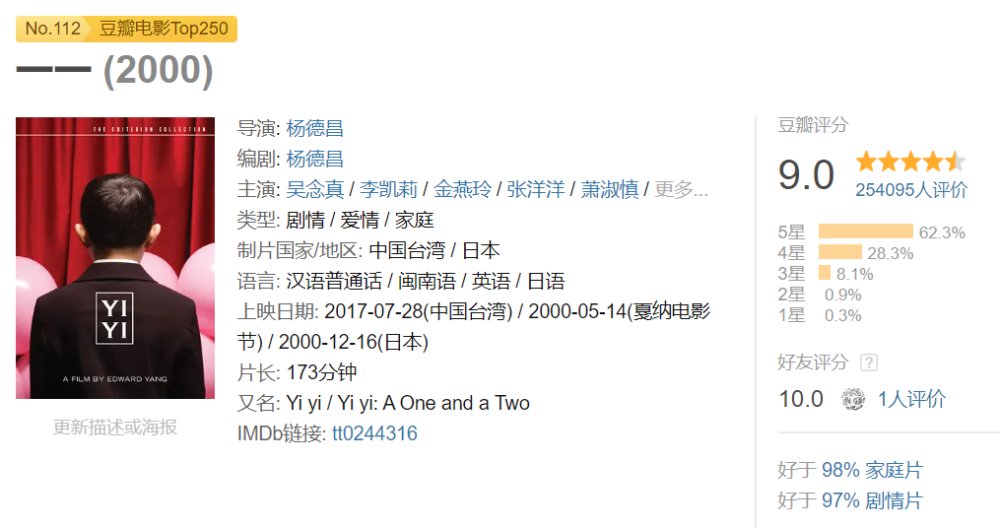 豆瓣90一一真的是部完美的国产片