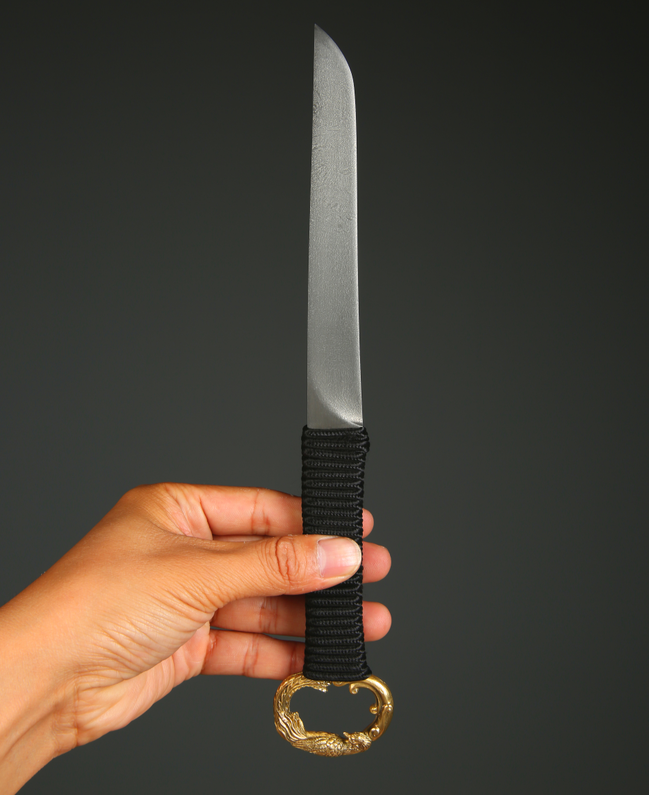 古代战场上花纹奇特的致命利刃乌兹钢汉王匕