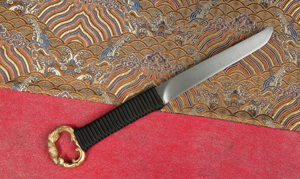 古代战场上花纹奇特的致命利刃乌兹钢汉王匕