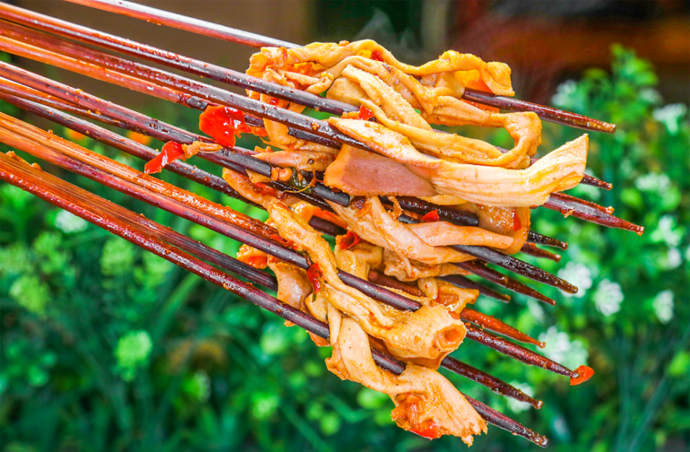 人气郡把,香脆可口个头大 ■百八十种串大可以从头试到尾,但有几样