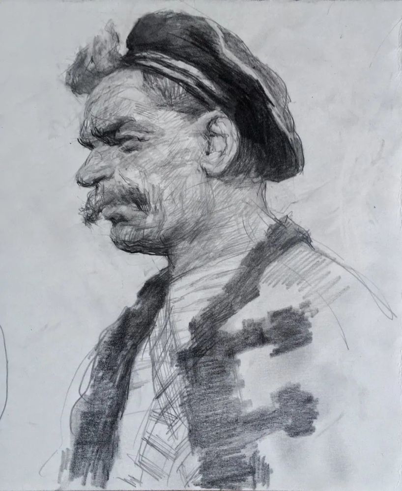 非凡的造型能力,作品松紧有度