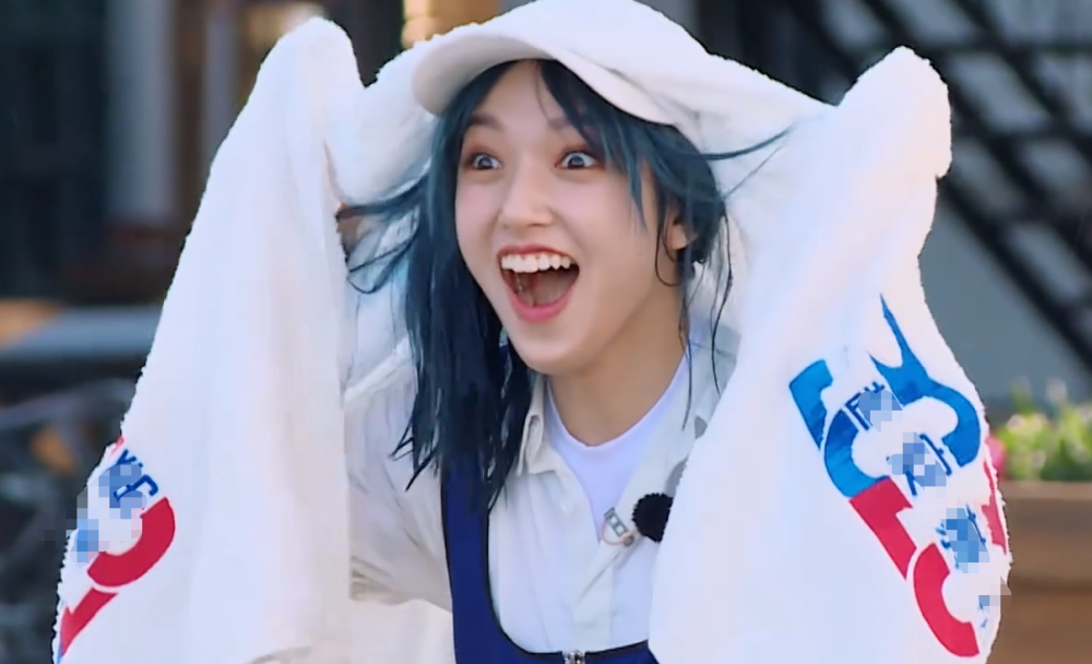 程潇生理期坚持录跑男?