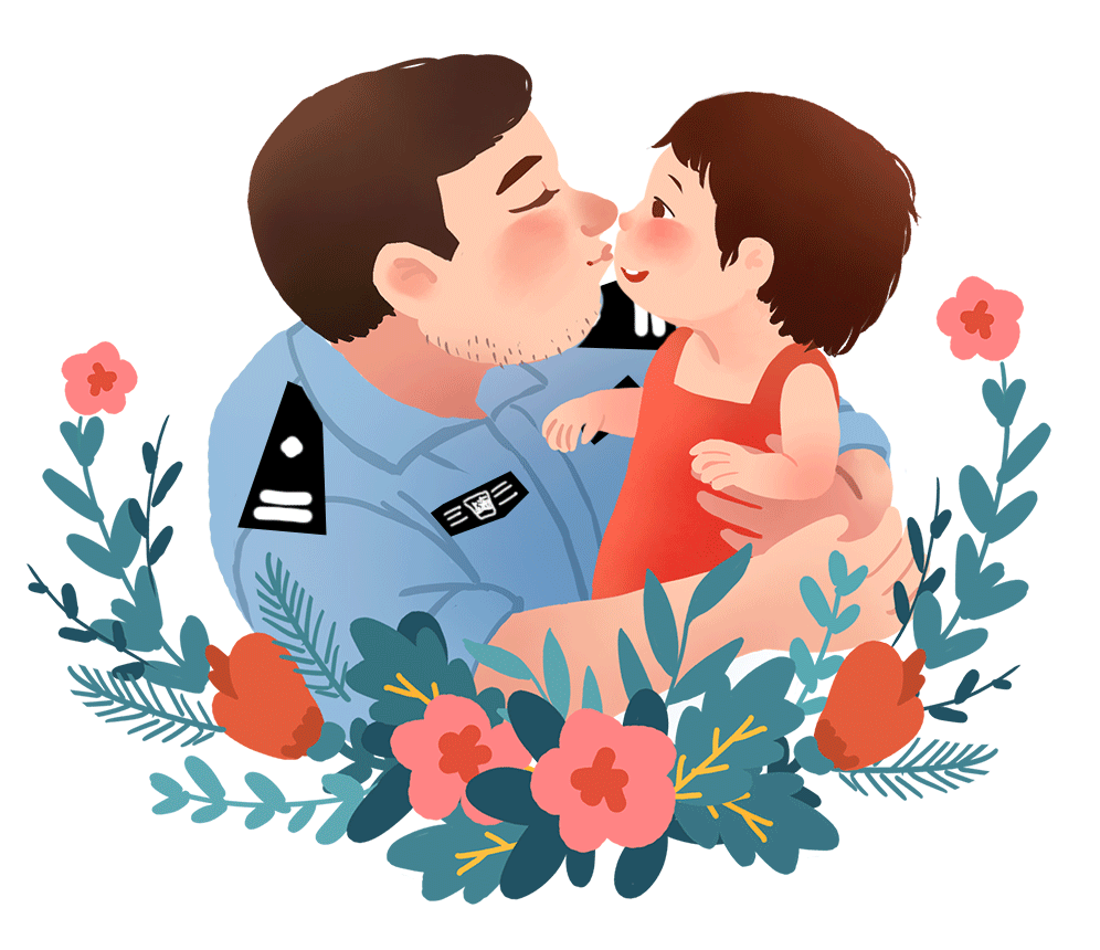 有一种爸爸叫警察