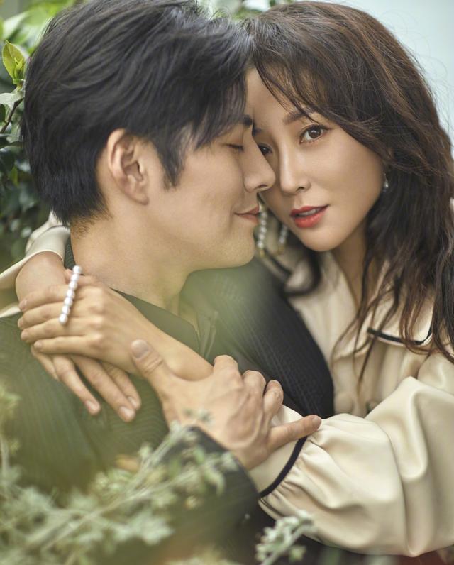 杜若溪太幸福了夫妻携手拍摄情侣大片满屏都是爱的泡泡