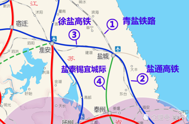 江苏盐城高铁2年让6县市全通高铁南下双通道可直奔上海杭州