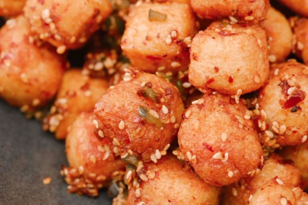 用勺子压一下将豆泡搅拌均匀即可(因为豆泡是中空