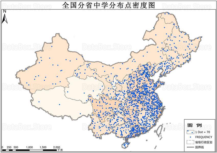 全國學校醫院分佈圖