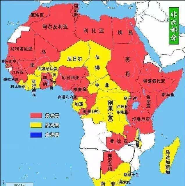 中国重返联合国投反对票最多竟然是非洲国家而欧洲支持率反却猛推最高