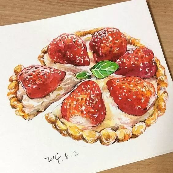 画出来的食物,才是顶级吃货的操作!边看边流口水