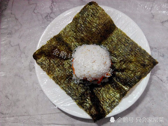 好简单的寿司三明治!清爽健康,外出游玩或上班带饭,好吃又方便