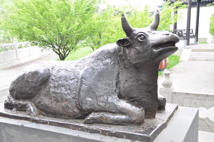 所以古旧的铁犀牛不是博物馆里的藏品,没有躲在房中被人观看都要有温