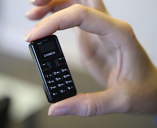 英国制造拇指手机特工装备zancotinyt1世界第二小