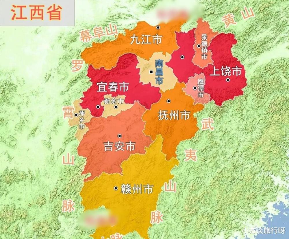 江西和福建"最高峰"是同一座,地处江西铅山县,却归福建管理