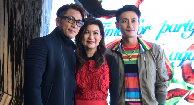 tvb高层乐易玲61岁生日被小鲜肉环绕何超莲模特儿前男友也在场