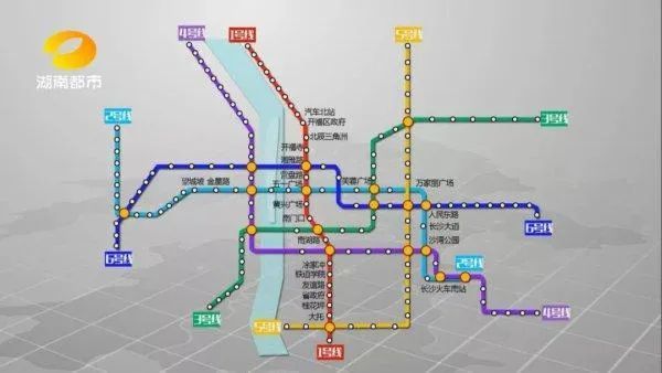 長沙地鐵3,5號線開通在即!3號線各站出入口位置公佈