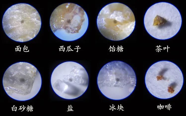 吃货的星球 镜头下的 面包有层层的絮状结构,充斥着细密的气泡.