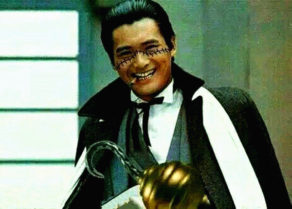 老沙很像,而且两人都爱梳大油头,发哥赌神里也像老沙一样爱叼着根雪茄