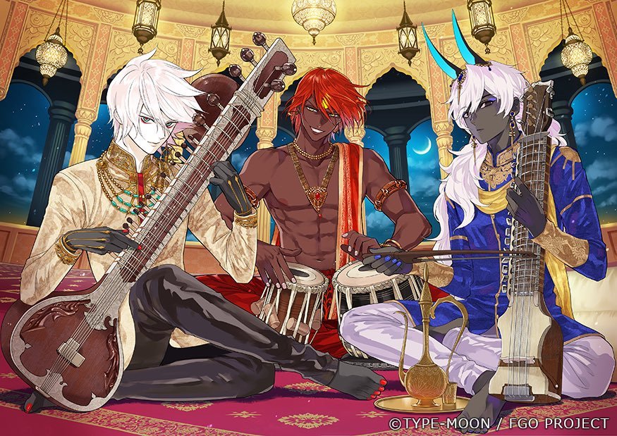 卡池内新增三张常驻概念礼装:五星黄昏的王圣,四星狂舞曲,三星day