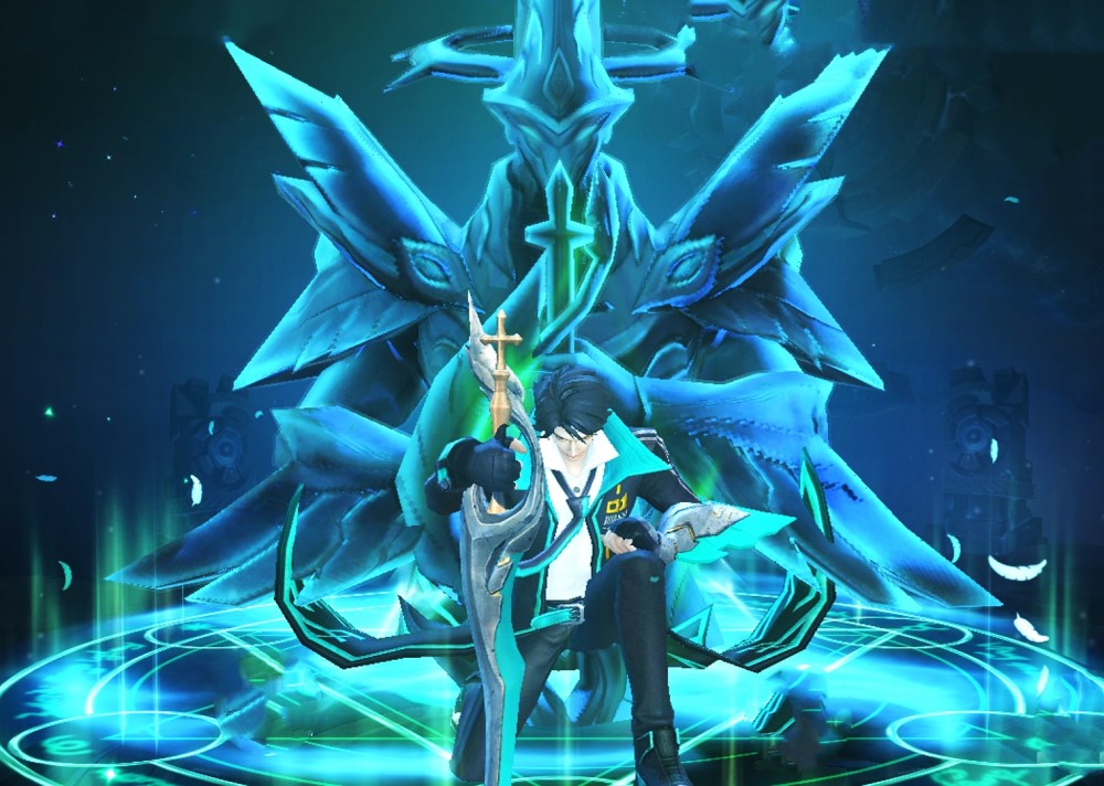 要说铠那一套皮肤最帅,小编觉得魔铠的颜值程度上,铠曙光守护者绝对要