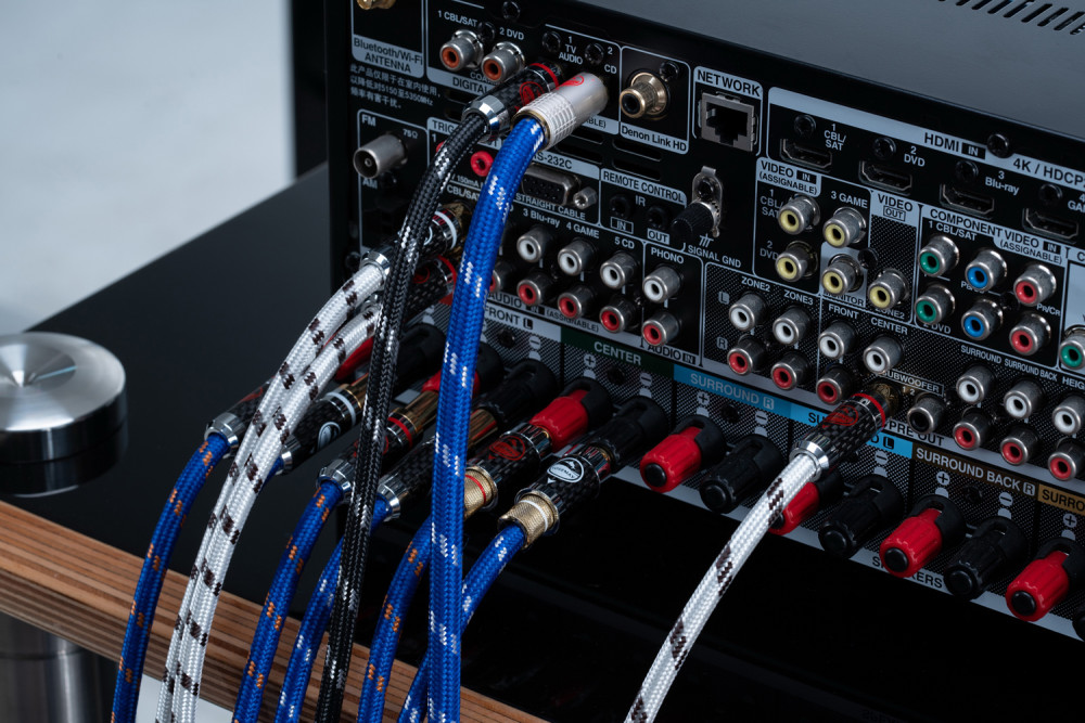 家庭影院功放连接低音炮,使用的同轴线有哪几种选择呢?