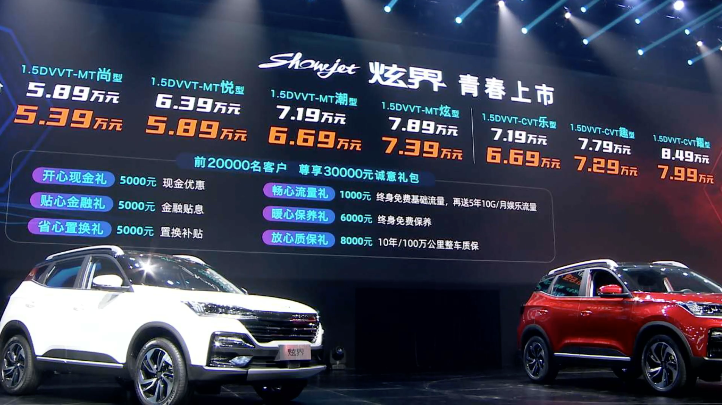 5 万买大空间suv 凯翼炫界开售 收割后浪 腾讯新闻