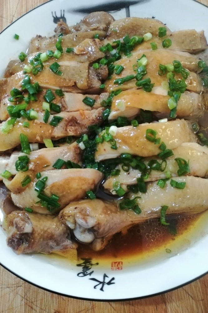 家常葱油鸡做法,肉质滑嫩,味道鲜香,在家吃干净卫生,健康营养,简单
