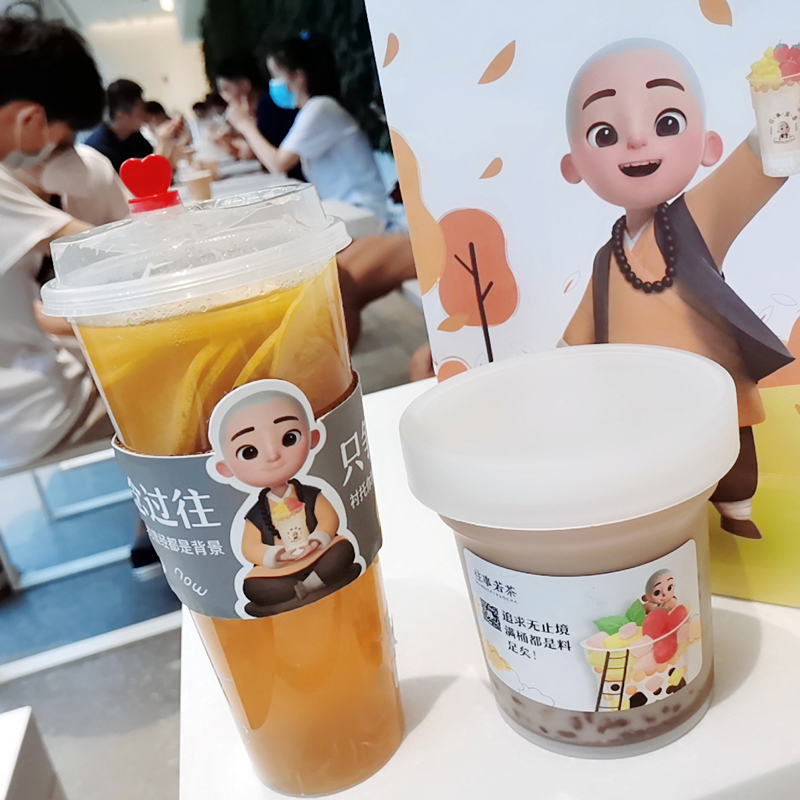这个一禅小和尚主题茶饮店那么厉害?