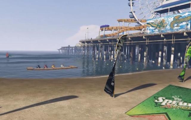 其实gtasa的洛圣都和现在的洛圣都比起来是缩小版的存在,但两个城市也