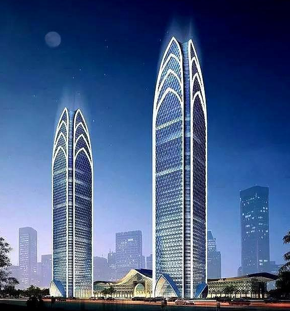 双子塔|新疆|喀什|第一高楼