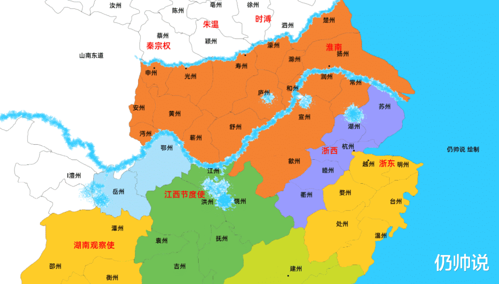 五代十国混战钱镠拿下江浙地区建立吴越国