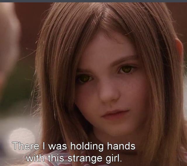 生动的诠释了陷入爱情的小女孩才有了我们难忘的《怦然心动》其实这并