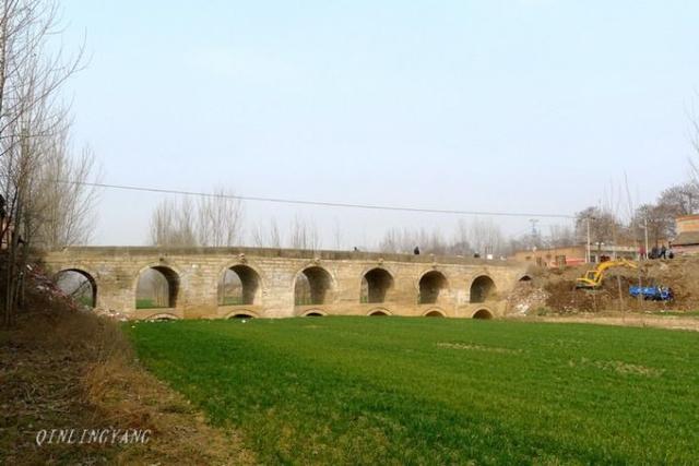 渭南华县边界赤水河上桥上桥