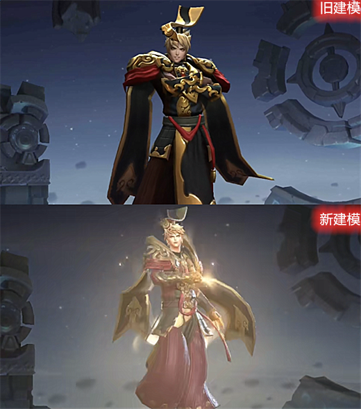 嬴政建模画风重做魔法光剑变写实金属剑有优雅恋人的玩家笑了